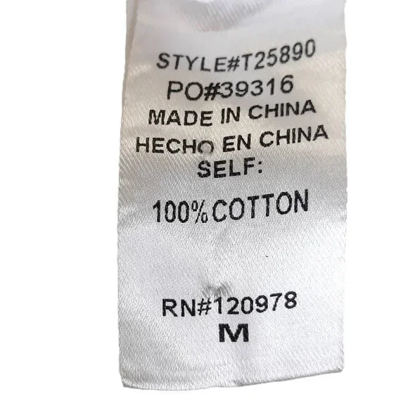 Entro Colorful Floral Ruffle Puff Sleeve Top M Boho Coquette - Picture 6 of 7